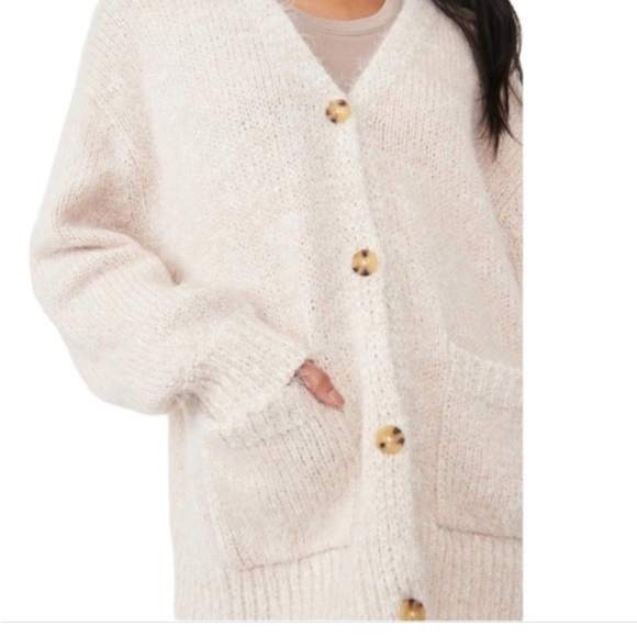 NWOT Free People Nevermind Cardigan in Crème Brulee - Picture 5 of 13